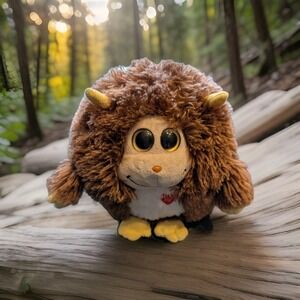 2012 TY Monstaz Rocko 4 Inch Monster Plush Ball Stuffed Animal Plush Cottagecore